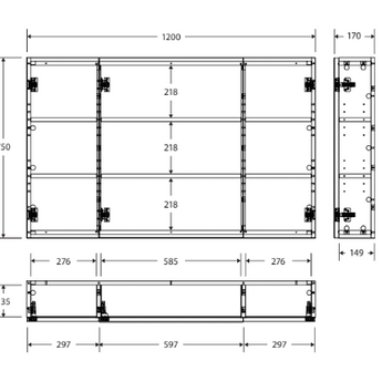 Carmen 1200 Combination Cabinet