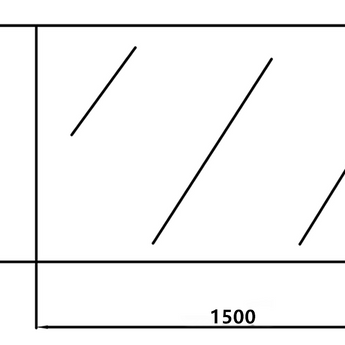 Pencil Edge Plain Mirror, PM1590