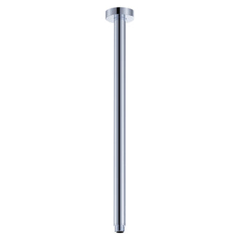 Round Shower Dropper, 450mm, Chrome