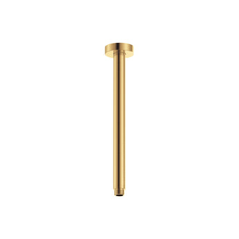 Round Shower Dropper, 300mm, Urban Brass