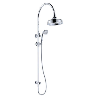 Lillian Twin Shower, Chrome