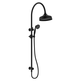 Lillian Twin Shower, Matte Black