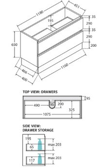 Quest 1200 Cabinet on Kickboard