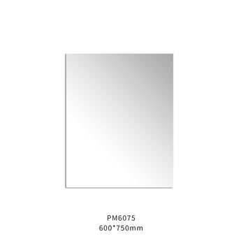 Framed Rectangle Plain Mirror, PM6075
