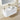Avalon Wall Hung Fluted Matte White Vanity 1200