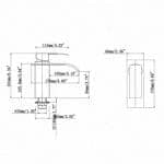 WATER FALL BASIN MIXER, CHROME