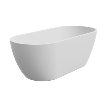 Koko Freestanding Acrylic Bath, 1680mm, Matte White