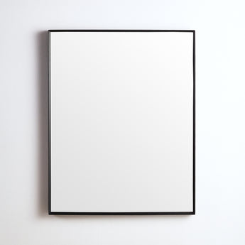 Qubist Framed Square Mirror, KS4560F-MB
