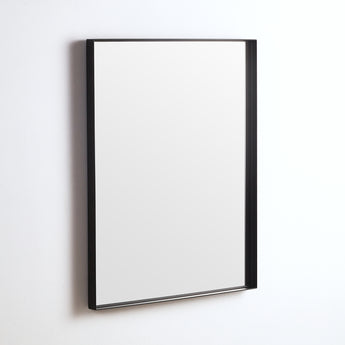 Qubist Framed Square Mirror, KS9075F-MB