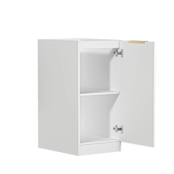 BONDI LAUNDRY 415 FLUTED WHITE BASE CABINET