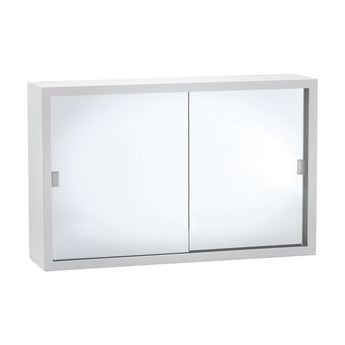 600 Metal Cabinet with Acrylic Mirror Doors