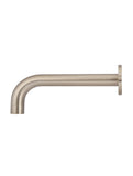 UNIVERSAL ROUND CURVED SPOUT, NICKEL FINISH
