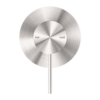 Nero Mecca Shower Mixer 80mm Plate, Brushed Nickel