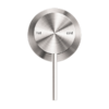 Nero Mecca Shower Mixer 60mm Plate, Brushed Nickel