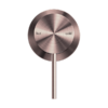 Nero Mecca Shower Mixer 60mm Plate, Brushed Bronze