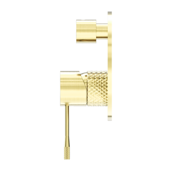 OPAL SHOWER MIXER WITH DIVERTOR BRUSHED GOLD