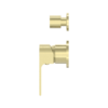 BIANCA SHOWER MIXER WITH DIVERTOR SEPARATE BACK PLATE BG