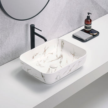 Above Counter Ceramic Art Basin, PA5039M2