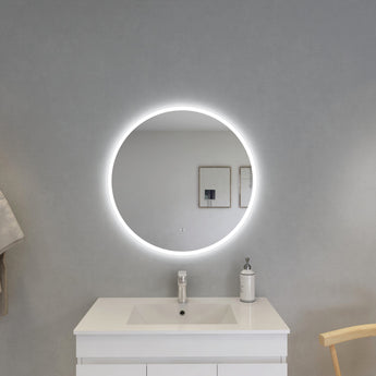 Acrylic Round LED Mirror, UL800BM-AC