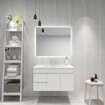 Rectangle with Curved Rim LED Mirror, UL9075BRM
