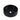 Cora Above Counter Fluted Matt Black Circle Basin