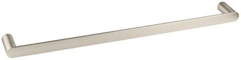 VETTO SINGLE TOWEL RAIL 750MM BRUSHED NICKEL