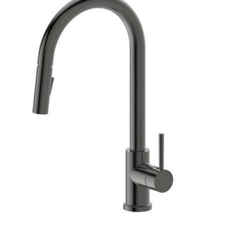 PULL OUT KITCHEN MIXER, GUN METAL