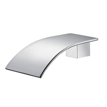 Waterfall Wall Bath Spout Chrome