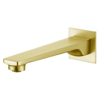 Zevio Bath Spout - Brushed Gold