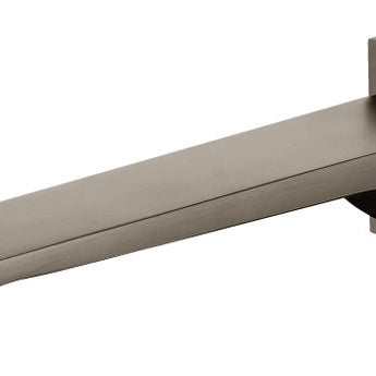 ZEVIO BATH SPOUTS, GUN METAL