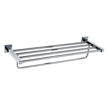 BUILDER TOWEL RACK, CHROME