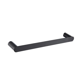 Vetto 600mm Matte Black Single Towel Rail