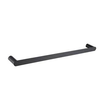 VETTO SINGLE TOWEL RAIL 600MM, BLACK