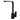 TARANTO KITCHEN/LAUNDRY MIXER BLACK