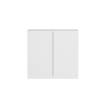 BONDI LAUNDRY 630 FLUTED WHITE WALL CABINET