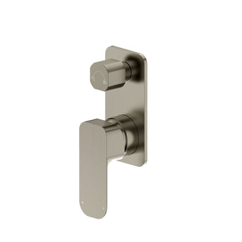 OSKAR SHOWER MIXER WITH DIVERTER BRUSHED NICKEL