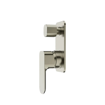 OSKAR SHOWER MIXER WITH DIVERTER BRUSHED NICKEL