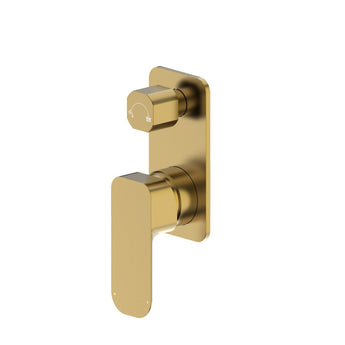 OSKAR SHOWER MIXER WITH DIVERTER BRUSHED GOLD