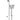 Taran Shower Rail, Chrome