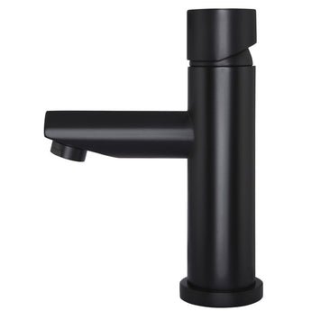 MEIR ROUND PINLESS BASIN MIXER - MATTE BLACK