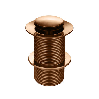BASIN POP UP WASTE 32MM - NO OVERFLOW / UNSLOTTED, LUSTRE BRONZE