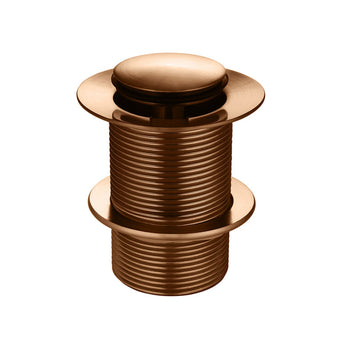 40MM POP UP WASTE - NO OVERFLOW / UNSLOTTED, LUSTRE BRONZE
