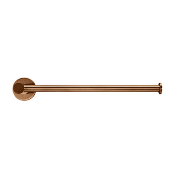 ROUND GUEST TOWEL RAIL, LUSTRE BRONZE