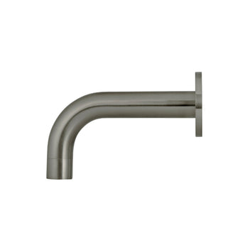 Universal Round Curved Spout 130mm - Shadow Gunmetal