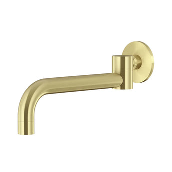 Meir Round Swivel Wall Spout Tiger Bronze
