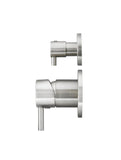 Meir Round Diverter Mixer Trim Kit, Brushed Nickel