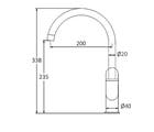 VETTO SINK MIXER CHROME