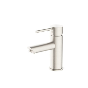 DOLCE BASIN MIXER STRAIGHT SPOUT BRUSHED NICKEL