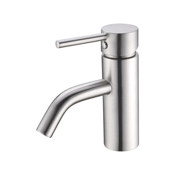 DOLCE BASIN MIXER STYLISH SPOUT BRUSHED NICKEL