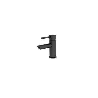 DOLCE BASIN MIXER STRAIGHT SPOUT MATTE BLACK